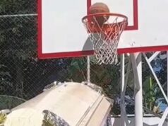 Mrtvački sanduk košarkaški teren basket Milan Gurović