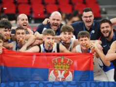 Nebojša Čović na konferenciji za medije Kadetska košarkaška reprezentacija Srbije