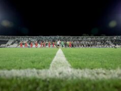 Reakcija Grobara na Zvezdinu pesmu u Humskoj Detalj sa utakmice Partizan - Radnički 1923 na stadionu u Humskoj