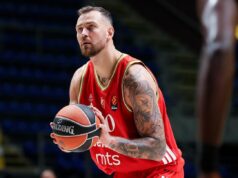 Donatas Motiejunas pred Monako – Crvena zvezda ZVEZDA-MACCABI_78.JPG