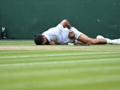 Novak o nezgodnom proklizavanju u finišu meča Novak o nezgodnom proklizavanju u finišu meča