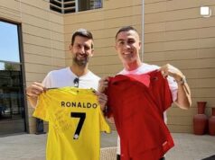Sreli se Novak Đoković i Kristijano Ronaldo Sreli se Novak Đoković i Kristijano Ronaldo