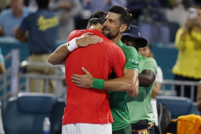 MENŠIK NIJE MOGAO, A DA NE POMENE NOVAKA: Čeh se javio 12 sati posle pobede u Majamiju