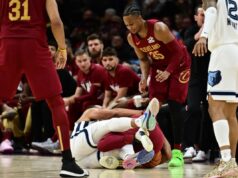 HAOS U NBA – SEVALI UDARCI NA PARKETU! Potukli se usred utakmice, obezbeđenje moralo da reaguje! (FOTO) oJwnzjbl