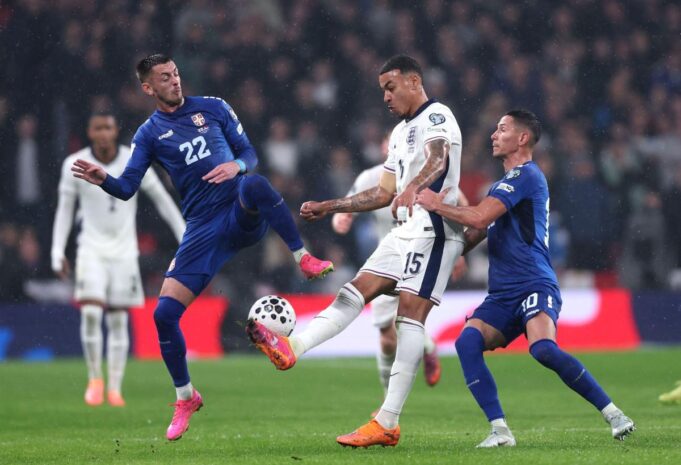 Engleska, Srbija, Nemanja Gudelj