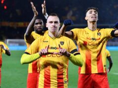 Nikola Štulić posle pobede Lećea protiv Pize Nikola Štulić Leće