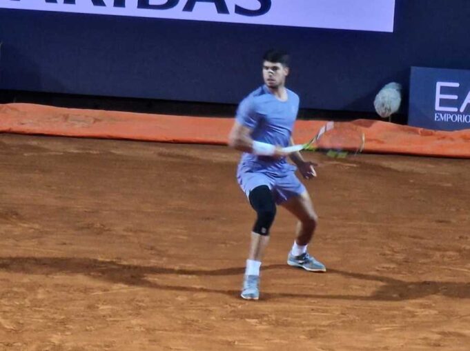 Karlos Alkaraz posle pobede nad Laslom Đereom