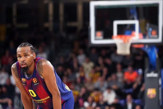 Kevin Panter na meču Barselona - Baskonija