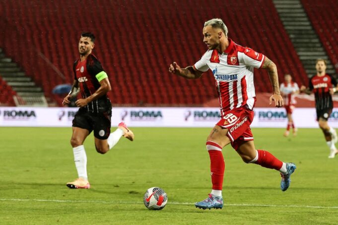 Marko Arnautović debitovao za Crvenu zvezdu na meču protiv Linkolna
