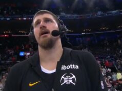 JOKIĆ NI REČ O SEBI NIJE PROGOVORIO POSLE ČUDA ZA ISTORIJU! Srbin stao pred kameru nakon brutalne utakmice, pogledajte kako je reagovao Nikola Jokić