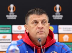 Vladan Milojević konferencija za medije pred FCSB Omladinci Crvene zvezde na utakmici protiv Žiline u omladinskoj Ligi šampiona 2025
