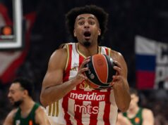DŽORDAN NVORA I POVREDA: Loša vest za Crvenu zvezdu! Nikola Kalinić i Donatas Motijeunas posle pobede Crvene zvezde nad Panatinaikosom