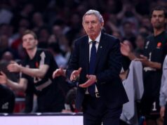 Svetislav Pešić posle poraza Bajerna od Dubaija Crvena zvezda, Bajern, Evroliga