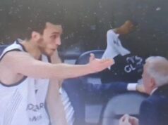 ŽESTOKA RASPRAVA! Partizan je krenuo da tone, a Žoc i Pokuševski ušli u oštar sukob Valensija