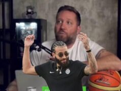 Luka Spasovski isprozivao Dvejna Vašingtona (video) KK Partizan