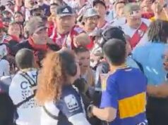 KAKAV LUDAK! U dresu Boke došao na tribinu Rivera, pa jedva izvukao živu glavu: Hteli da ga RASTRGNU, na kraju je go napustio stadion! (FOTO) veB5rNMJ