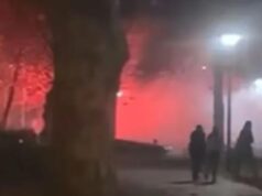 ŽESTOKA TUČA U VUKOVARU: Sukob Delija i Bed Blu Bojsa?! Krš i lom na sve strane! Čukarički - Partizan