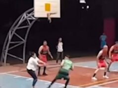 ŽENA TUKLA MUŽA NA UTAKMICI: Uletela na teren i počela da ga mlati motkom Vasilije Micić