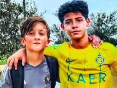 MESIJEV SIN DAO 11, A RONALDOV 10 GOLOVA NA UTAKMICI: Ovi klinci su neverovatni! Biće bolji od svojih očeva xe9joav8