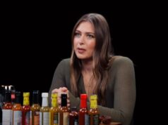 Marija Šarapova stenjanje ljuti sosevi emisija Hot ones Marija Šarapova stenjanje ljuti sosevi emisija Hot ones