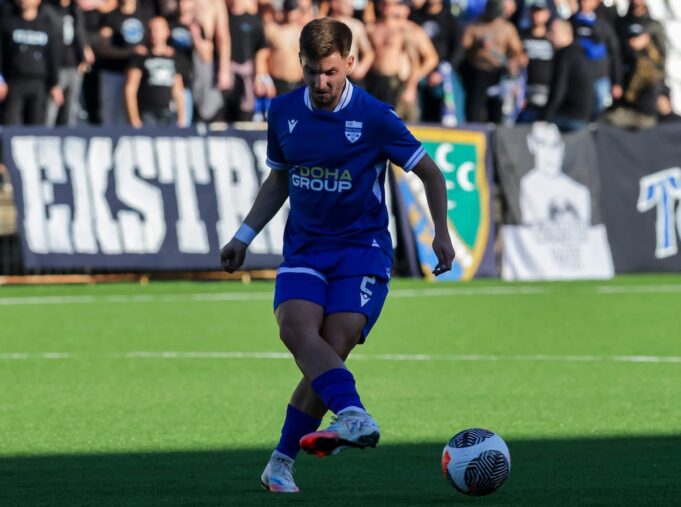 Dragan Bojat na utakmici Novog Pazara i Partizana