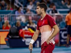 Karlos Alkaraz posle eliminacije sa mastersa u Majamiju Karlos Alkaraz posle eliminacije sa mastersa u Majamiju
