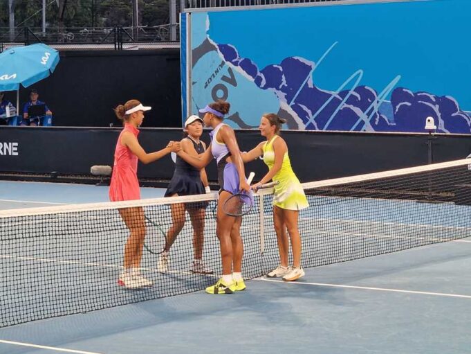 ANASTASIJA CVETKOVIĆ U ČETVRTFINALU DUBLA ZA JUNIORKE