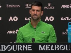 NIKAD EMOTIVNIJI NOVAK NAKON EPSKOG PLASMANA U FINALE AUSTRALIJAN OPENA! Đoković otvorio dušu i pričao o svemu na konferenciji za medije u Melburnu! ĐOKOVIĆA BODRIO ČOVEK KOJI JE U FUDBALU OSVOJIO SVE ŠTO SE MOGLO OSVOJITI! Došao u Novakov boks i oduševio Srbina: Čast je imati podršku takvog šampiona!