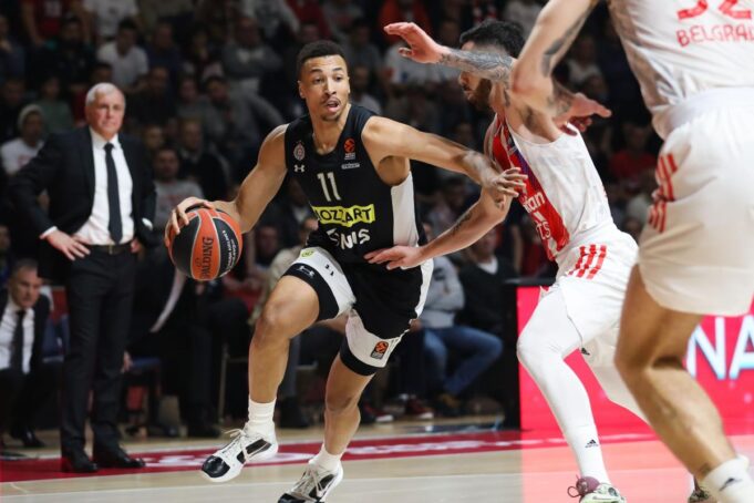 Vanja Marinković na zagrevanju