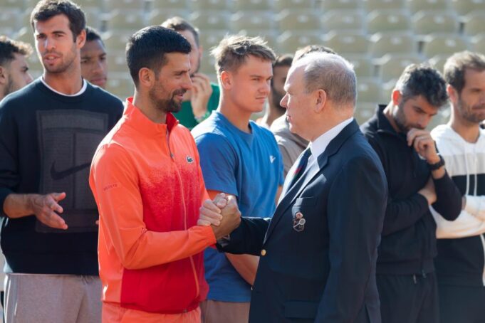POJMA NEMAM GDE JE ENDI: Novak Đoković sa novim trenerom trenira u Monte Karlu