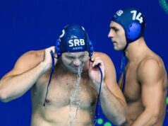 Dušan Mandić vaterpolo reprezentacija Srbije Vaterpolo reprezentacija Srbije na meču protiv SAD