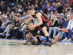 NIKOLA JOVIĆ DVOCIFREN U PORAZU OD NAJBOLJEG TIMA U LIGI! Oklahoma razmontirala Majami u poslednjoj deonici, Šej ponovo blistao! xe9jor48