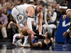 DENVER PROMAŠIO ŠUT ZA POBEDU! Jokić blistao, ali uzalud – Nagetsi pali posle drame! Srbin poslužio saigrača kao na tacni – lopta izašla iz obruča! (FOTO) Nikola Jokić