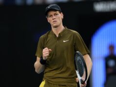 Janik Siner posle pobede u prvom kolu Australijan opena Janik Siner posle pobede u prvom kolu Australijan opena