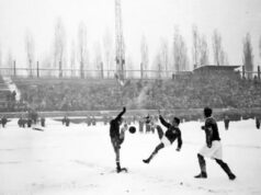 PRE 79 GODINA ODIGRAN JE PRVI VEČITI DERBI IZMEĐU ZVEZDE I PARTIZANA: Bilo je snega i golova! Interesantni su sastavi večitih rivala utakmicaaaa.jpg