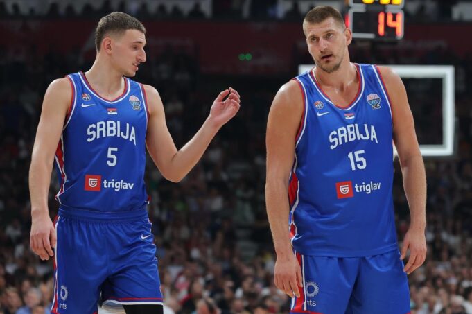 Nikola Jović i Nikola Jokić