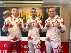 SVE JE SPREMNO ZA SPEKTAKL: Crvena zvezda u “Ložionici” kuje šampionsku stranicu istorije Bokseri Crvene zvezde i Olimpijakosa