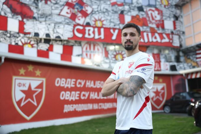 Detalj sa utakmice Leh - Crvena zvezda