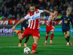 ARNAUTOVIĆ SPREMAN ZA ŠTURM? Sjajni napadač na testiranjima! ZVEZDA-STEAUA_99.JPG