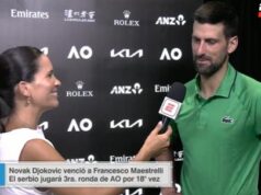 NOVAK STAO PRED KAMERE I PROGOVORIO NA ŠPANSKOM – VODITELJKA NIJE SKIDALA OSMEH SA LICA: Spomenuo velike rivale, pa otkrio koliko još namerava da igra tenis! NOVAK STAO PRED KAMERE I PROGOVORIO NA ŠPANSKOM - VODITELJKA NIJE SKIDALA OSMEH SA LICA: Spomenuo velike rivale, pa otkrio koliko još namerava da igra tenis!