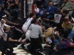 OPŠTA TUČA NA NBA UTAKMICI! Srbin gledao makljažu na terenu – četvorica igrača isključena! (FOTO) x01 EPA Jim Lo Scalzo copy.jpg