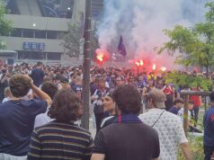 Atmosfera ispred Parka prinčeva uoči finala Lige šampiona VlG6G298