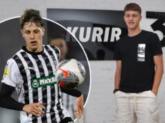 PARTIZANOVO ČUDO OD DETETA U POSETI REDAKCIJI KURIRA: San su mi trofeji sa Partizanom, živim za ovaj klub! marko.jpg