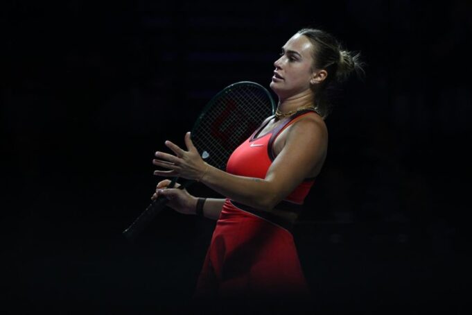 NOVA SEZONA, STARE NAVIKE: Arina Sabalenka u finalu Brizbejna