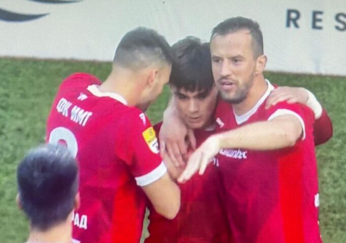 Strahinja Manojlović golman Radničkog iz Niša