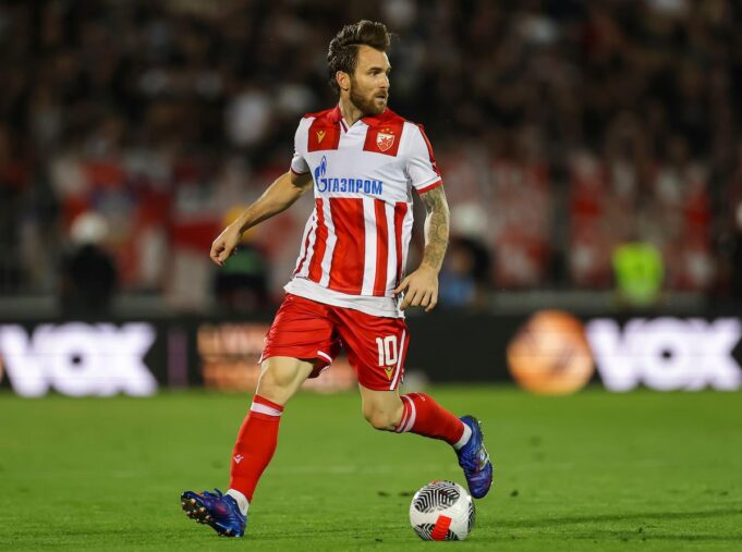 Vladimir Stojković na meču Crvena zvezda - Radnički Kragujevac