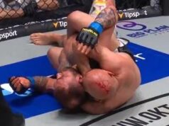 SKANDALOZNA I SRAMOTNA PROSLAVA DOVELA DO OPŠTE TUČE! Haos na MMA meču: Ponizio protivnika i započeo BRUTALAN okršaj van ringa! (FOTO) dJ2DBpY8