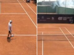 POTPUNI HAOS USRED TENISKOG MEČA: Vojska puca na civile, bačeni i suzavci! POTPUNI HAOS USRED TENISKOG MEČA: Vojska puca na civile, bačeni i suzavci!