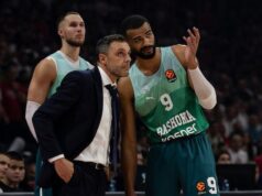 LUDA UTAKMICA BASKONIJE! Čak 13 poena, umalo pao rekord! Detalj sa utakmice Makabi - Olimpijakos u Pioniru