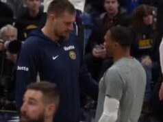 Rasel Vestbruk se pozdravio sa Nikolom Jokićem pa osuo paljbu po Denver Nagetsima Nikola Jokić